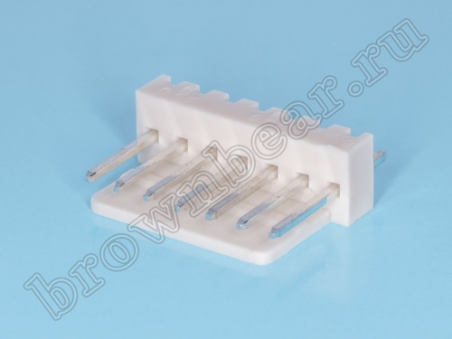 Разъем питания 7 контактов, вилка на плату, шаг 2.54 мм WF-7