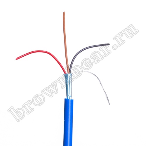 Кабель 3 провода экранированный сигнальный