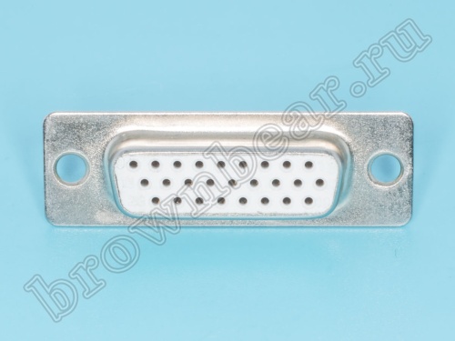 Разъем D-SUB  26 контактов высокой плотности, гнездо на плату, вертикальный DHB-26F фото 6