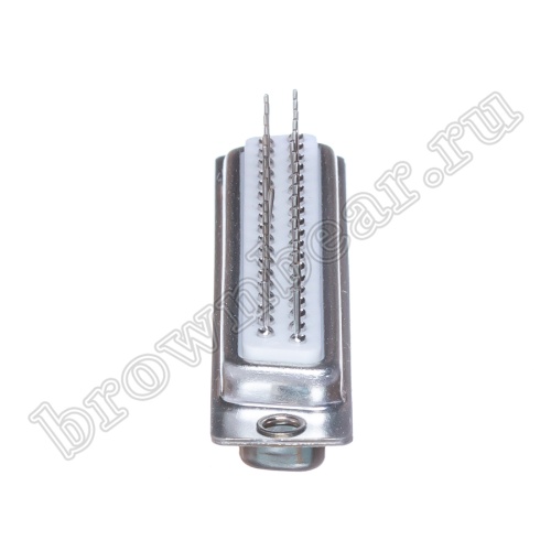 Разъем D-SUB  37 контактов, гнездо на плату, вертикальный DBB-37F фото 5