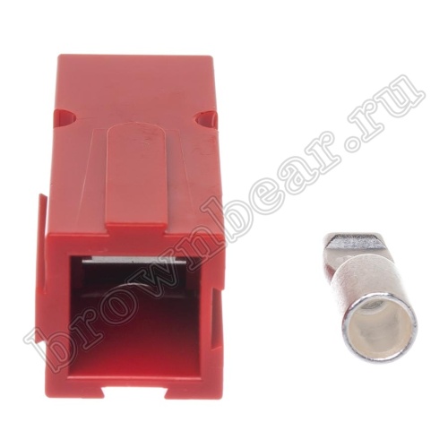 Разъем силовой "Андерсона" модульный для АКБ, 75 А, красный BMC1M-R фото 4