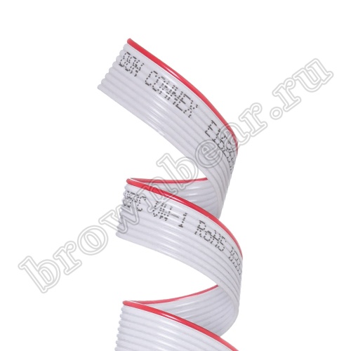 Кабель плоский, шлейф 9 проводников, шаг 1.27 мм