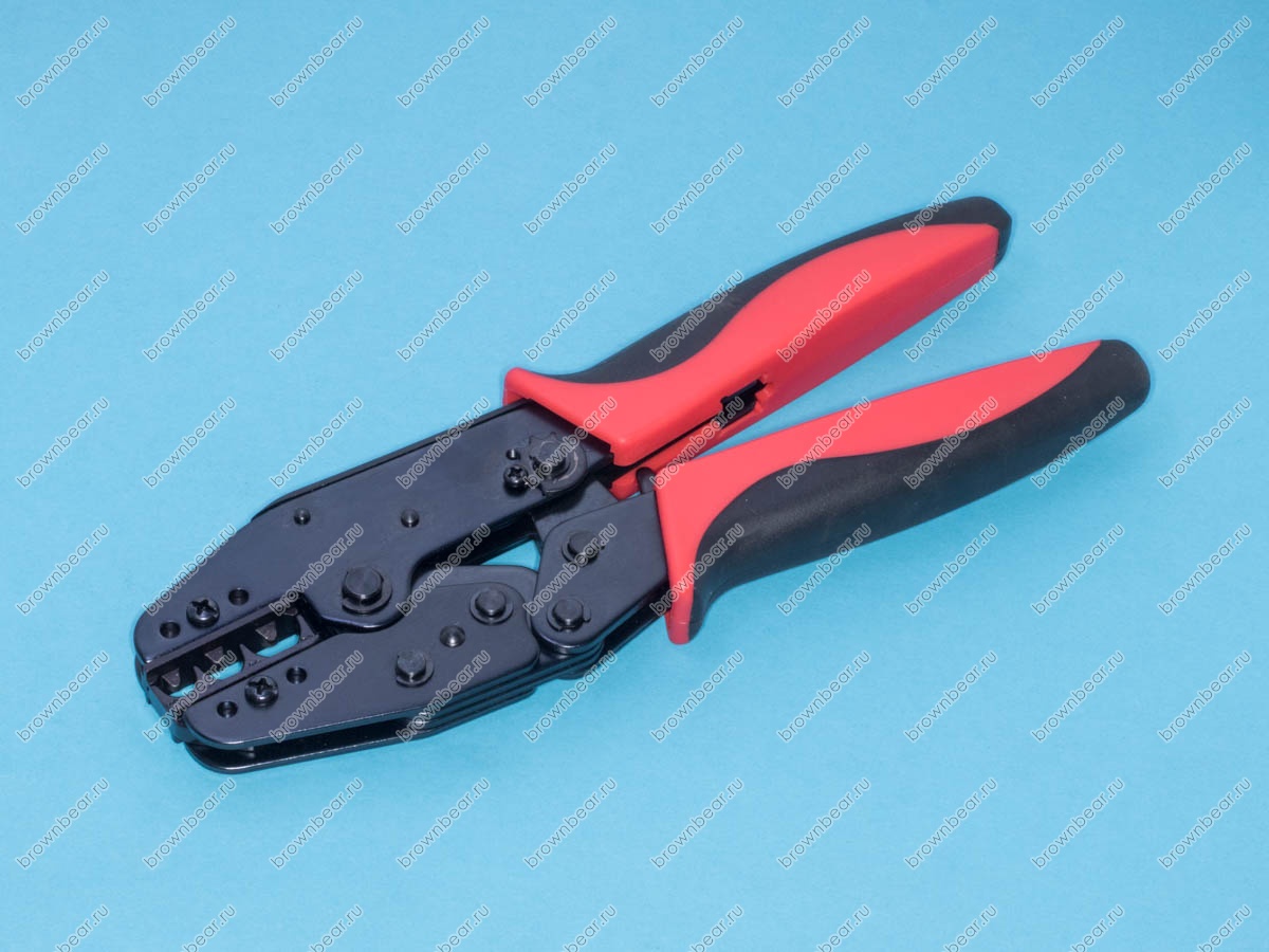 Купить Клещи для обжима неизолированных клемм на провод 4-8 AWG HT ...