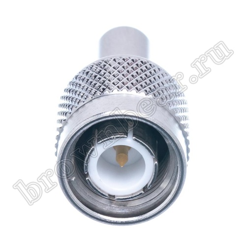 Разъем TNC вилка на кабель RG-58, обжимной TNC-C58P фото 5