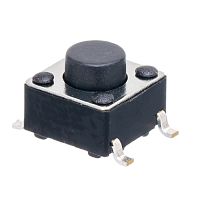 Кнопка тактовая SMD, 6х6 мм, h=5 мм, 4 контакта