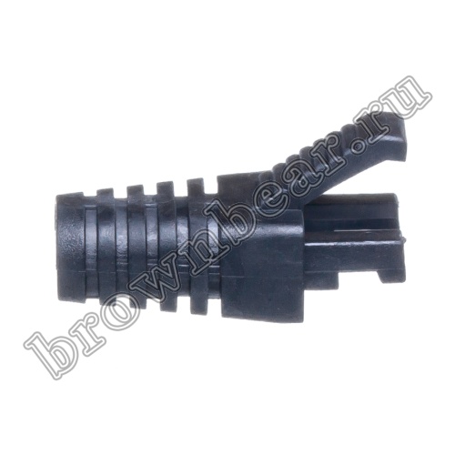 Колпачок изолирующий для разъёма RJ-45, компакт, черный TPC-3/B фото 4