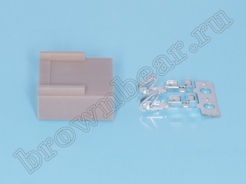 Разъем питания 5 контактов, гнездо на кабель, шаг 2.54 мм HU-5 фото 4