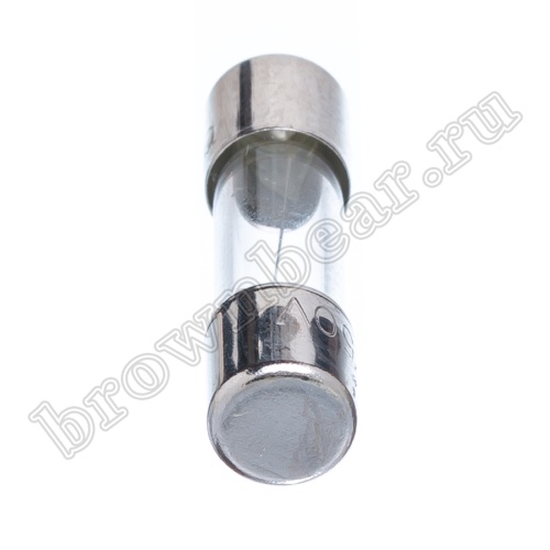 Предохранитель 5х20 мм, цилиндрический, стеклянный, быстрый, 5.0A/250В (GFE) фото 5