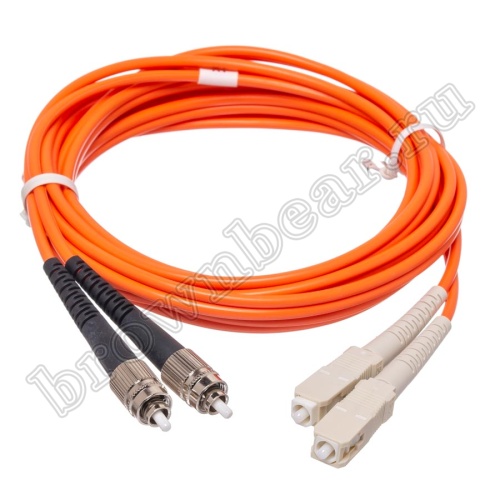 FC-SC патч-корд многомодовый 50/125 2м (Duplex)  фото 2