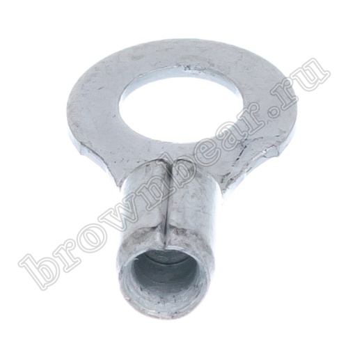 Клемма кольцевая обжимная тип "O" 4.0 мм, на провод 0.25 - 1.5 мм², неизолированная, кратно 100шт. TR-1.25-4S фото 4