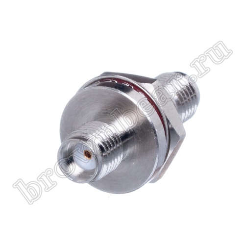 Переходник SMA, гнездо-гнездо на приборный блок, крепление гайка SMA-IB фото 3