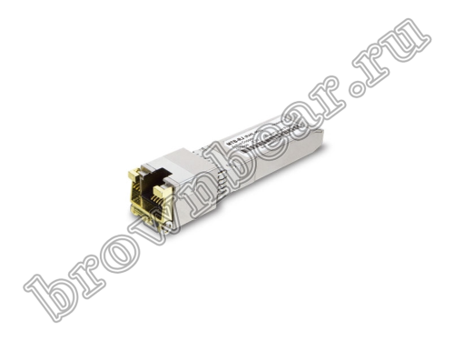 MTB-RJ Модуль SFP+ 10Гб/с, коннектор RJ-45, mini GBIC, 100м фото 4