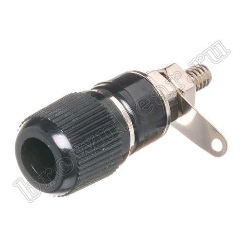 Клемма приборная для разъема Banana, тип 1 (гнездо), черная BP-1AB