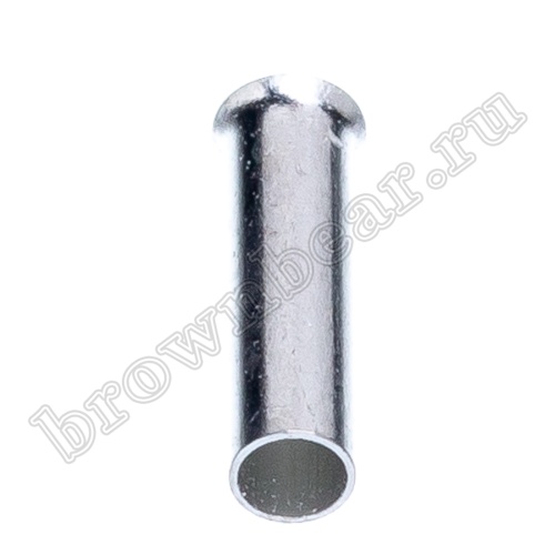 Наконечник штыревой втулочный НШВ 8 мм под опрессовку на провод 1.5 мм², упаковка 100шт. TC-1.5-8 фото 5