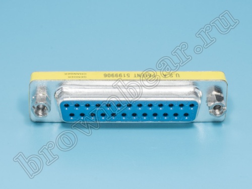 Переходник мини D-SUB 25 гнездо - D-SUB 25 гнездо GCM-25FF фото 3