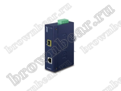 IFT-805AT Промышленный неуправляемый медиаконвертер Planet 1 порт 10/100Мб/с, 1 слот SFP 100Мб/с