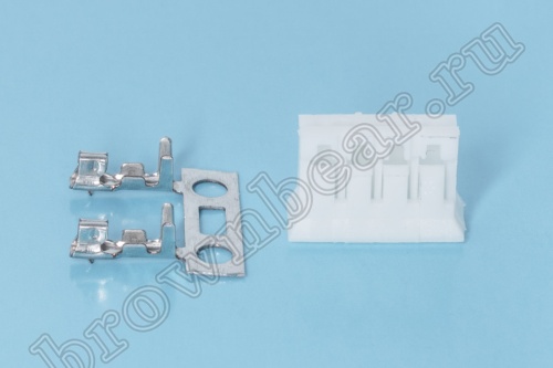 Разъем питания 4 контакта, гнездо на кабель, шаг 2.0 мм MU-4F фото 6