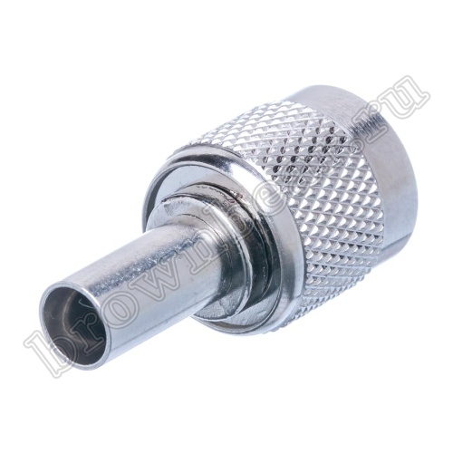 Разъем TNC вилка на кабель RG-58, обжимной TNC-C58P фото 4