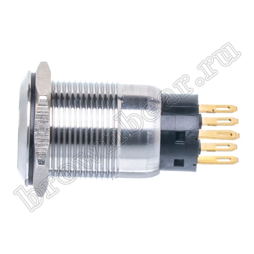 Кнопка управления герметичная, без фиксации, d 22 мм, 2НР+2НЗ TT19MB2 фото 5