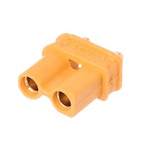 Разъем питания XT30 для АКБ, 2 контакта, розетка на плату XT30UPB30-F.G.Y