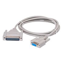 Кабель (шнур) модемный DB9F-DB25M, 9 проводов, 1.8 метра