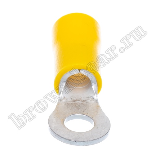 Клемма кольцевая обжимная тип "O" 4.3 мм, на провод 4.0 - 6.0 мм², изолированная, кратно 100шт. TRI-5.5-4 фото 4