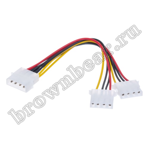 Переходник питания для HDD, Molex - 2 Molex, GCP-1 SC-020