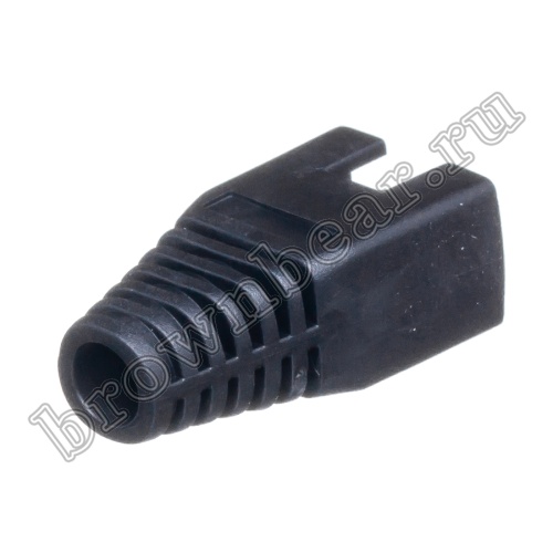 Колпачок изолирующий для разъёма RJ-45, черный TPC-1/B фото 2