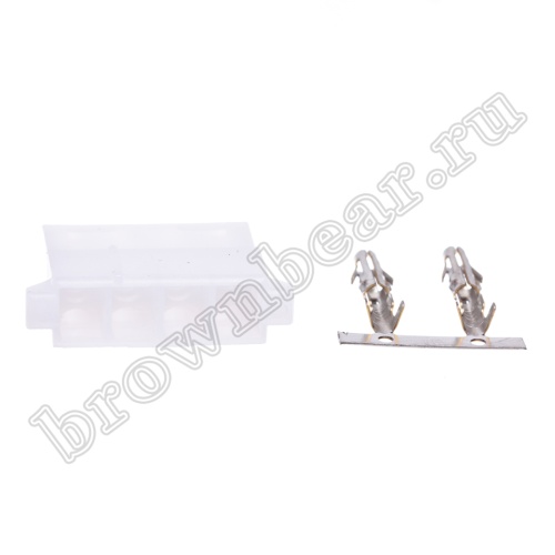 Разъем питания 4 контакта, гнездо на кабель, к дисководу, шаг 5.08 мм TH-4F фото 3