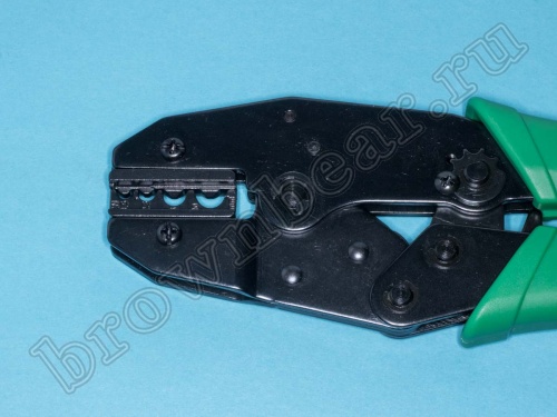 Пресс-клещи (кримпер) для обжима неизолированных клемм на провод 10-22AWG HT-301N/HT-336N/HT-236N фото 3