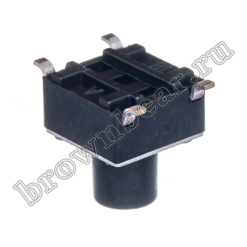 Кнопка тактовая SMD, 6x6 мм, h=7 мм, 4 контакта SWT-34 фото 2