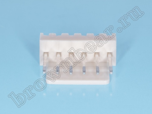 Разъем питания 6 контактов, вилка на плату, шаг 2.54 мм WF-6 фото 5