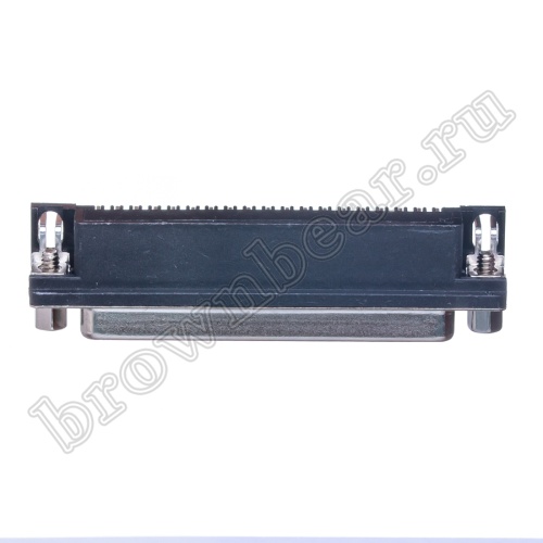 Разъем D-SUB  37 контактов, гнездо на плату, прямой угол  7.2мм, тип 2 DRB-37FA фото 7