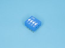 Переключатель Dip-Switch 4 контактных группы, (B001C)