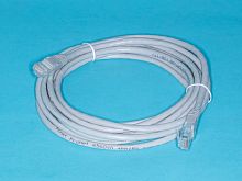 Патч-корд (шнур) RJ-45 - RJ-45 кат.5е, 4м, серый 