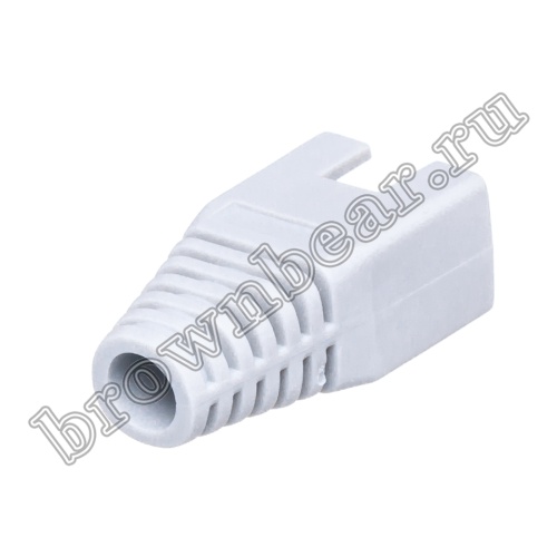 Колпачок изолирующий для разъёма RJ-45, серый TPC-1/G фото 2