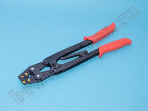 Пресс-клещи (кримпер) для обжима неизолированных клемм на провод 4-12 AWG YYR-510 фото 2