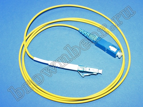 LC-SC патч-корд одномодовый 1м (Simplex) 