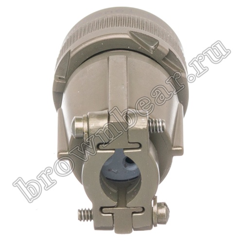 Разъём Amphenol серии MS, 4 контакта, розетка на кабель, тип 18, резьбовой MS3106E-18-10S фото 4