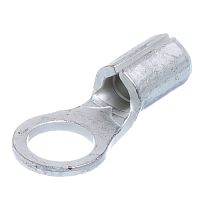 Клемма тип "O" 3.7 мм, на провод 0.25 - 1.5 мм², неизолированная, кратно 100шт.