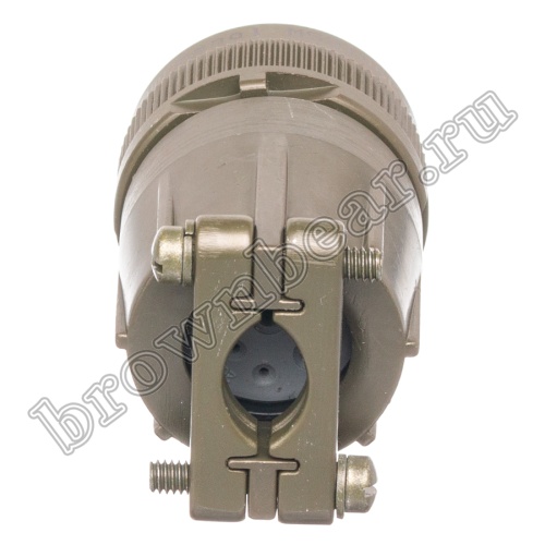 Разъём Amphenol серии MS, 9 контактов, розетка на кабель, тип 20, резьбовой MS3106E-20-18S фото 4