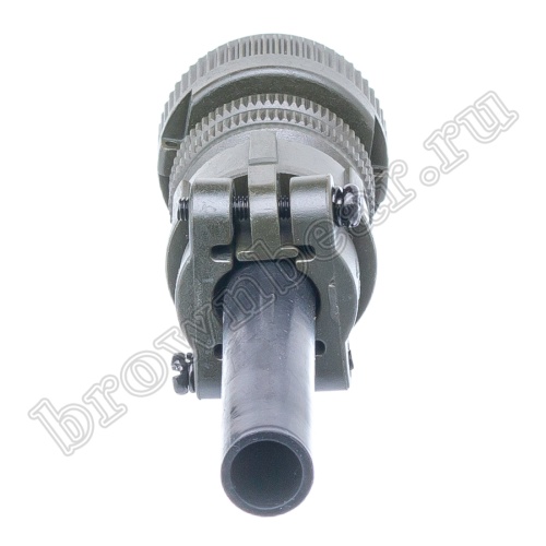 Разъём промышленный круглый MIL-5015 серии MS 4 контакта, вилка на кабель фото 4