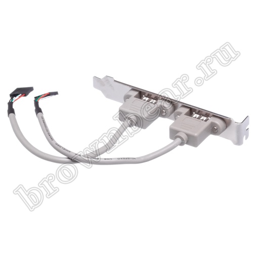 Планка USB, 2 порта тип А - 2хBLS-5 SCUA-21 фото 4