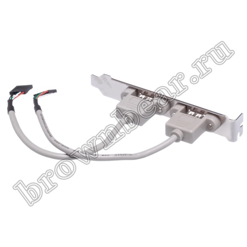 Планка USB, 2 порта тип А - 2хBLS-5 SCUA-21 фото 4