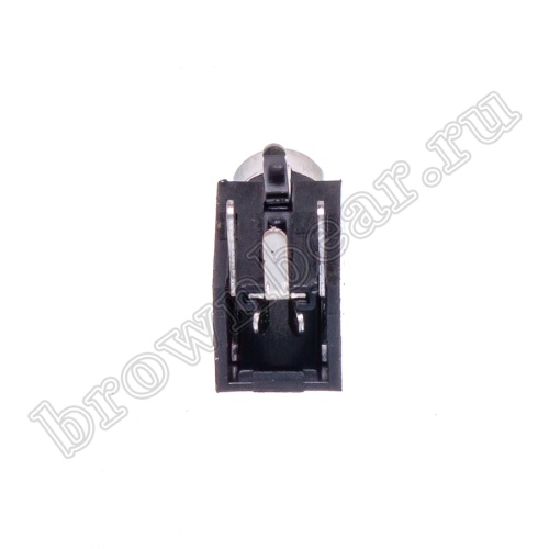 Разъём 2.5мм гнездо mini Jack на плату, стерео, 3 контакта AUB-33 фото 5