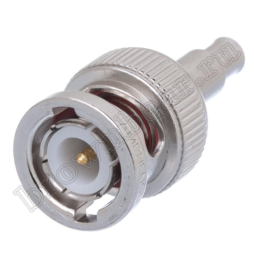 Разъем BNC Amphenol, штекер на кабель RG-174U, обжимной 31-315-RFX