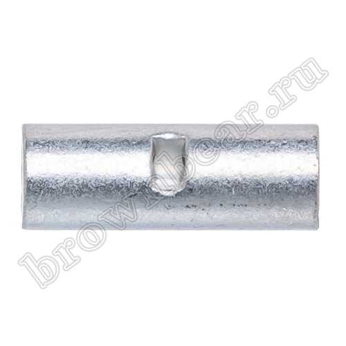 Соединительная гильза медная луженая под опрессовку на провод 4.0 - 6.0 мм², ГМЛ, упаковка 100шт. TL-5.5 фото 4