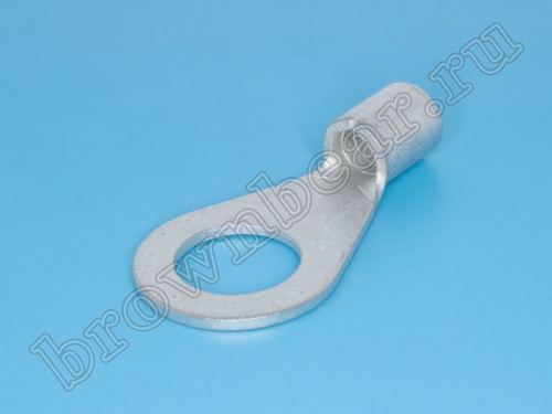 Клемма кольцевая обжимная тип "O" 13.0 мм на провод 14.0 мм², неизолированная TR-14-13