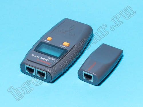 Тестер сетевого кабеля с разъемами RJ-11,12,45, BNC  фото 2