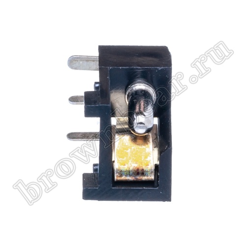 Разъем питания DC гнездо 2.5 х 5.5 мм, на плату, тип 2 DJK-22B фото 6